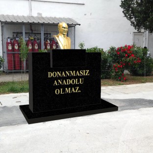 Atatürk Mask ve Büstü Büst Kaidesi Atatürk Büst Kaidei 