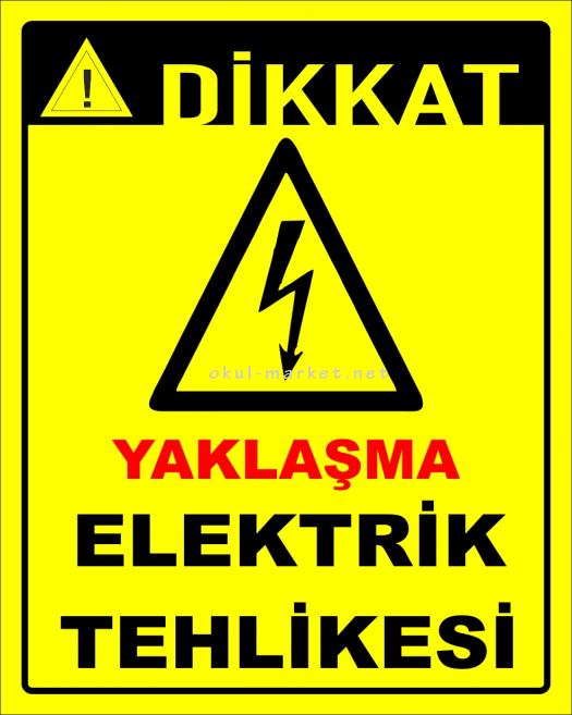 İş Güvenliği Panoları İş Güvenliği Panoları Elektrik Tehlikesi 