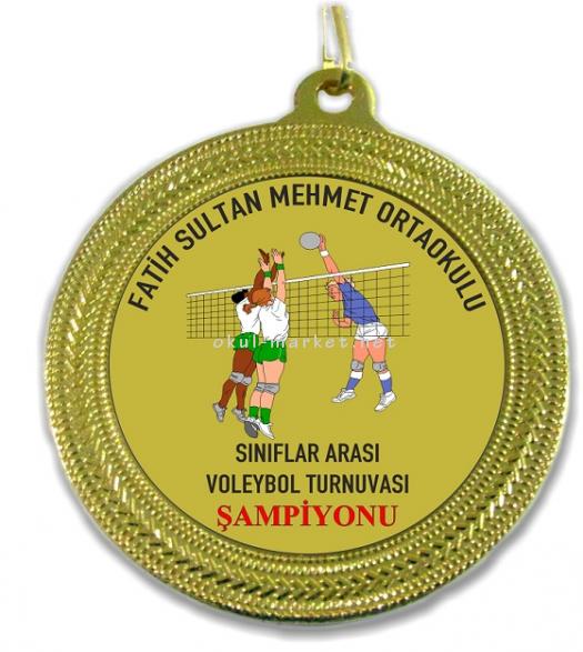 Madalya Spor Madalyaları Voleybol Madalyası 